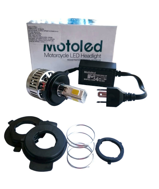 Bombillo Led H4 Motoled  6.000 LM